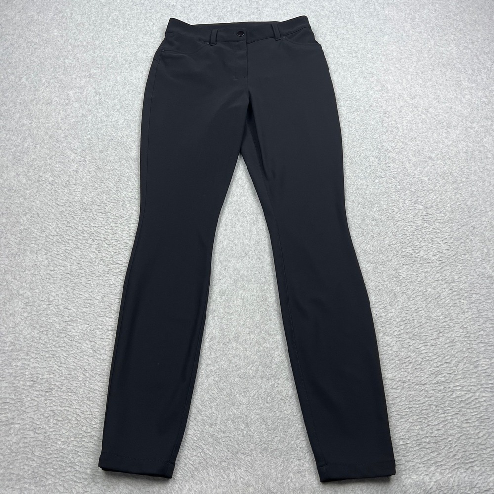 Lululemon City Sleek 5 Pocket 7/8 Pant Womens 28 Black Slim Stretch Taper W5EJ8S